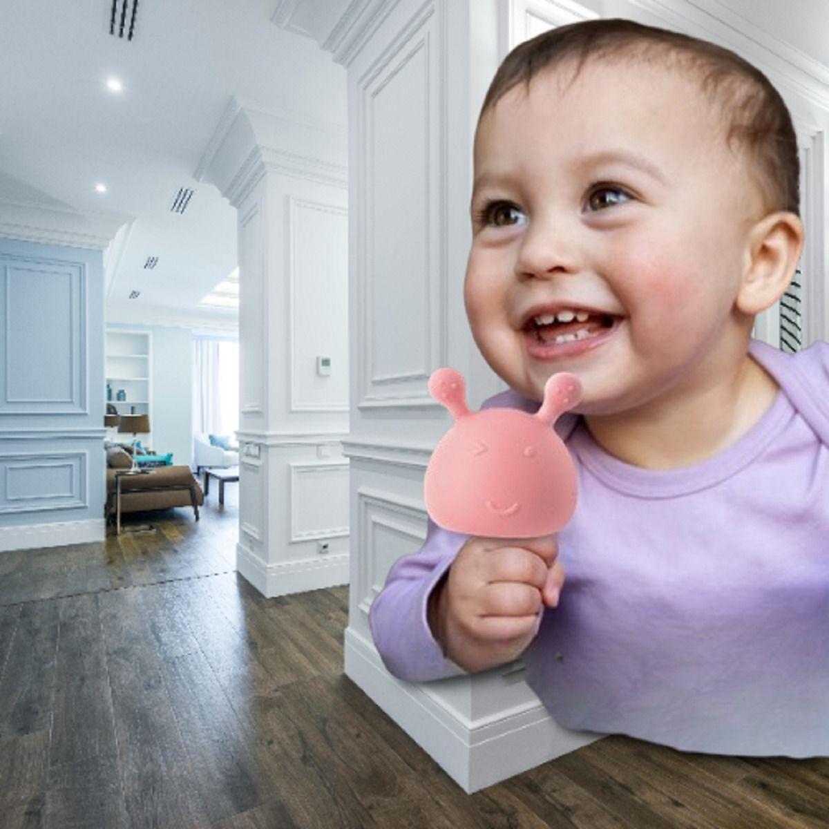 Set 3 Mordedor Forma Champiñon Sonido Denticion Bebes Lau-9