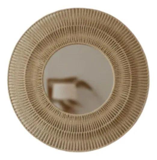 Espejo Decorativo Pared Estilo Artesanal Bohemio Jhn-2