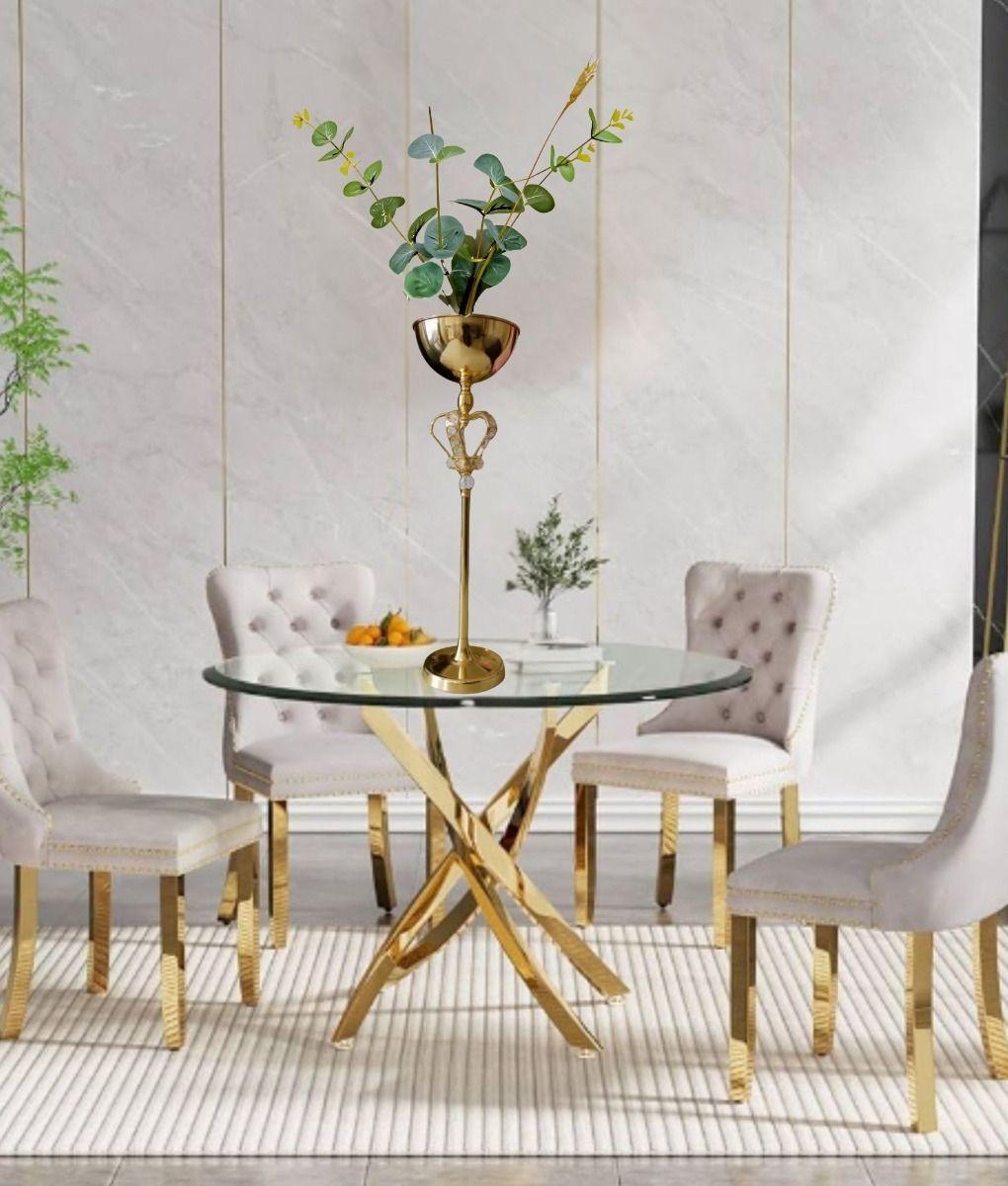 Centro Mesa Decorativo Candelabro Elegante Adorno Jhn-5