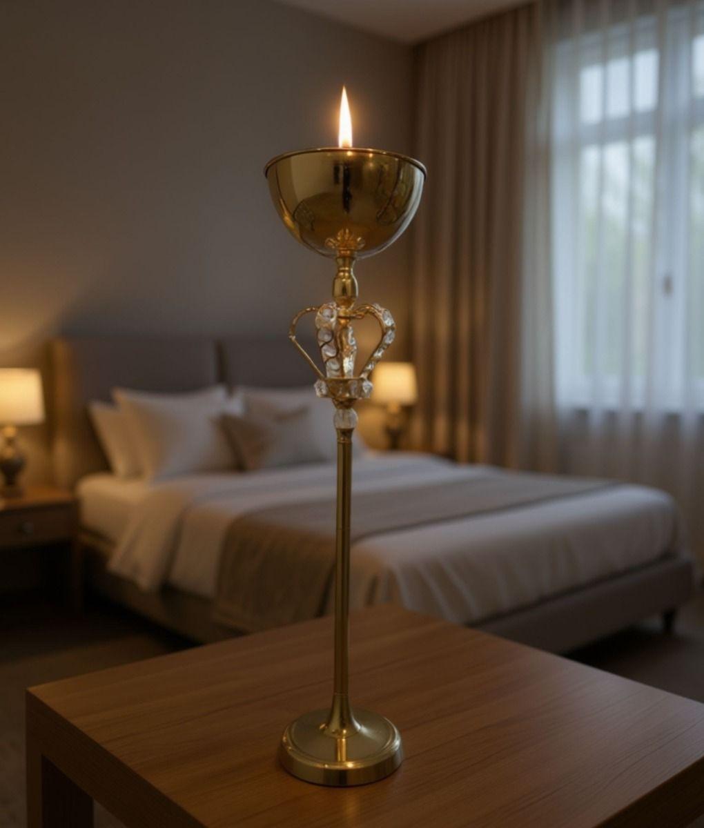 Centro Mesa Decorativo Candelabro Elegante Adorno Jhn-9