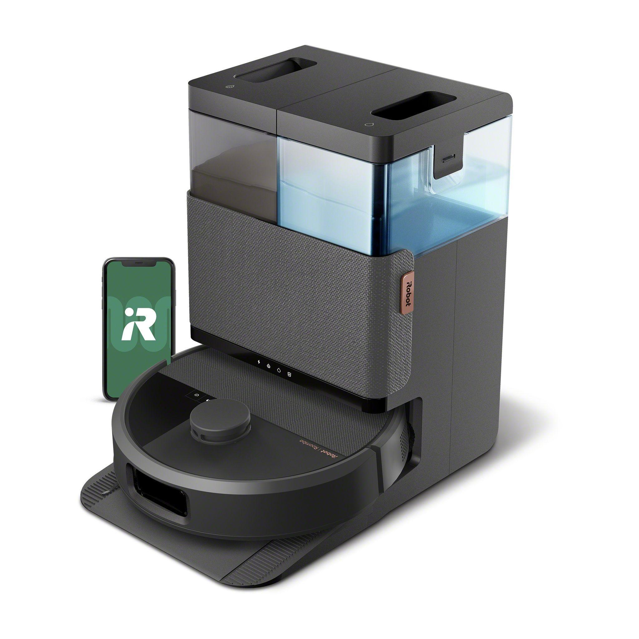 Roomba Combo 505 Plus + Base AutoWash Aspiradora y Trapeadora Robot 2 en 1-0