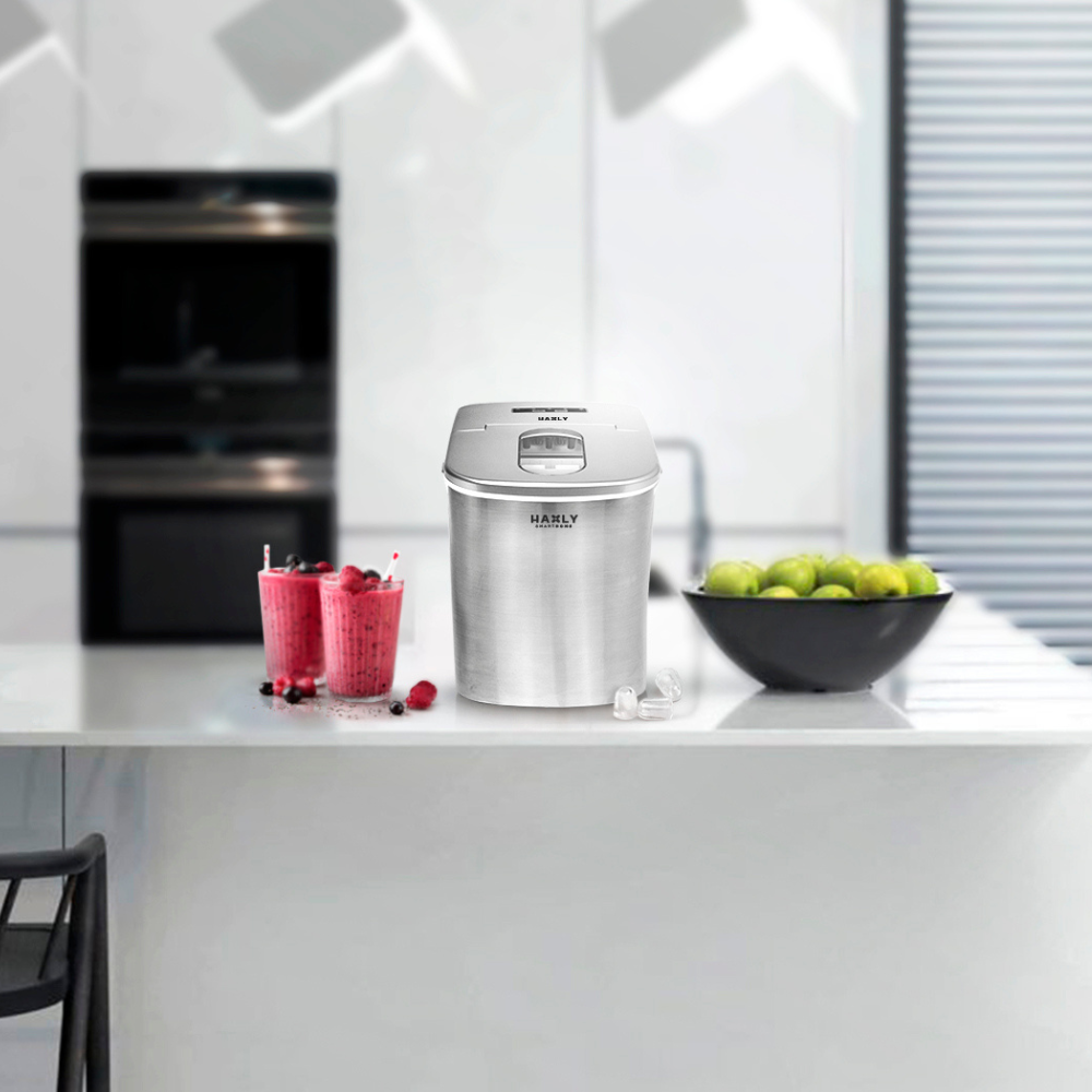 Maquina Para Hacer Hielo GELO Silver EU Automática Portátil-2