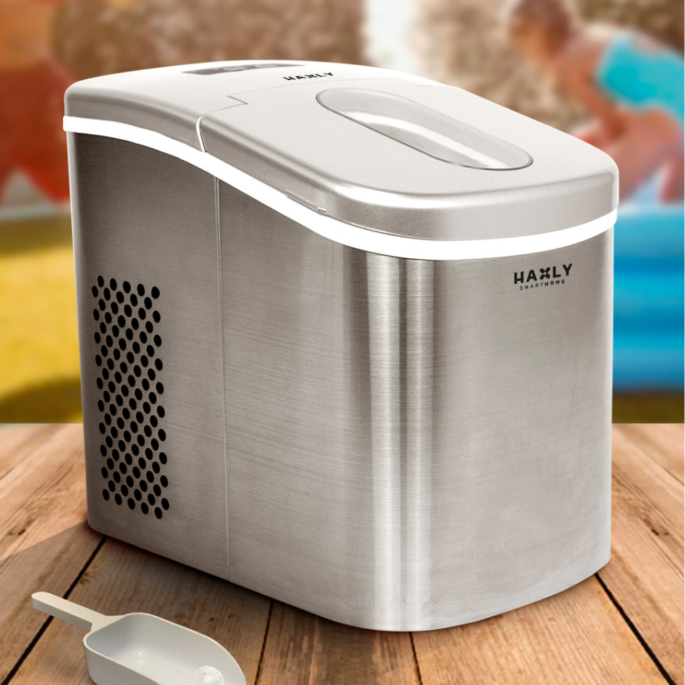 Maquina Para Hacer Hielo GELO Silver EU Automática Portátil-3
