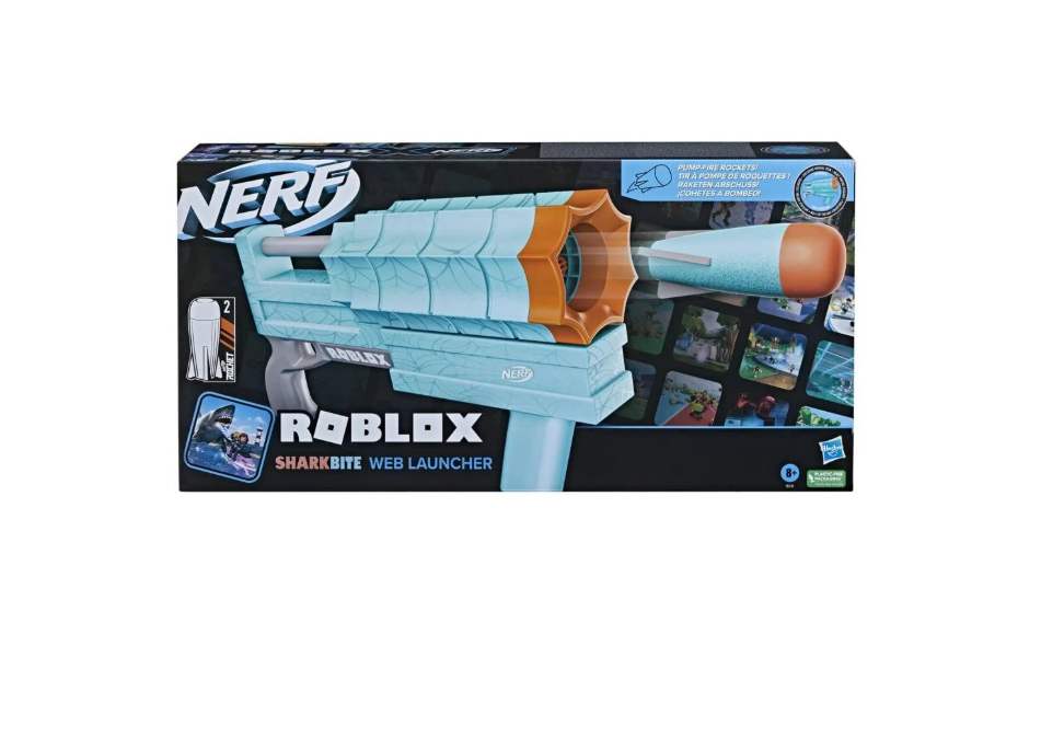Lanzador Nerf Roblox Sharkbite Web Launcher Celeste-2