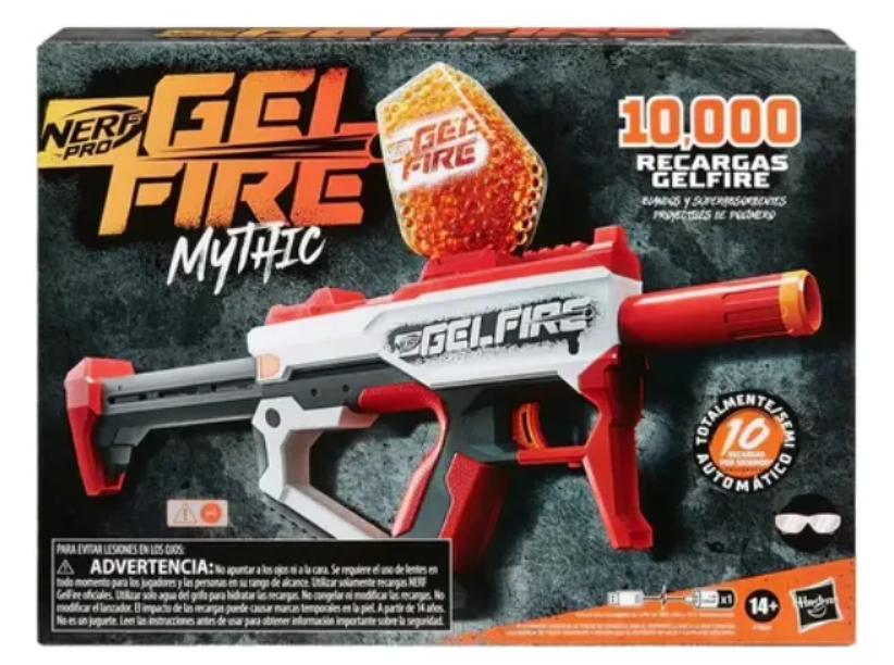 Nerf Pro Gelfire Mythic Semi Automatico Hasbro Multicolor -5
