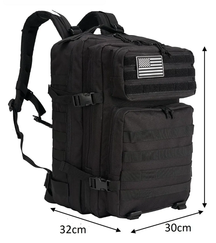 Mochila Tactica Militar Outdoor 45l Impermeable-3