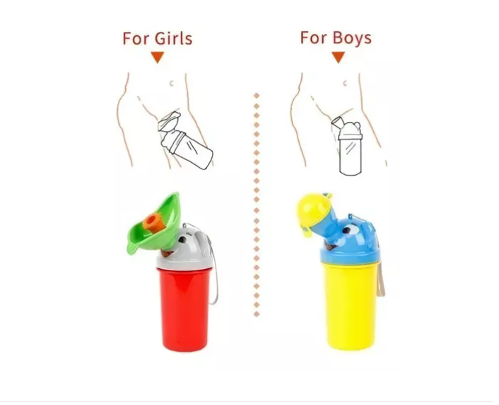 Urinario Infantil Portátil Niños Niñas-3