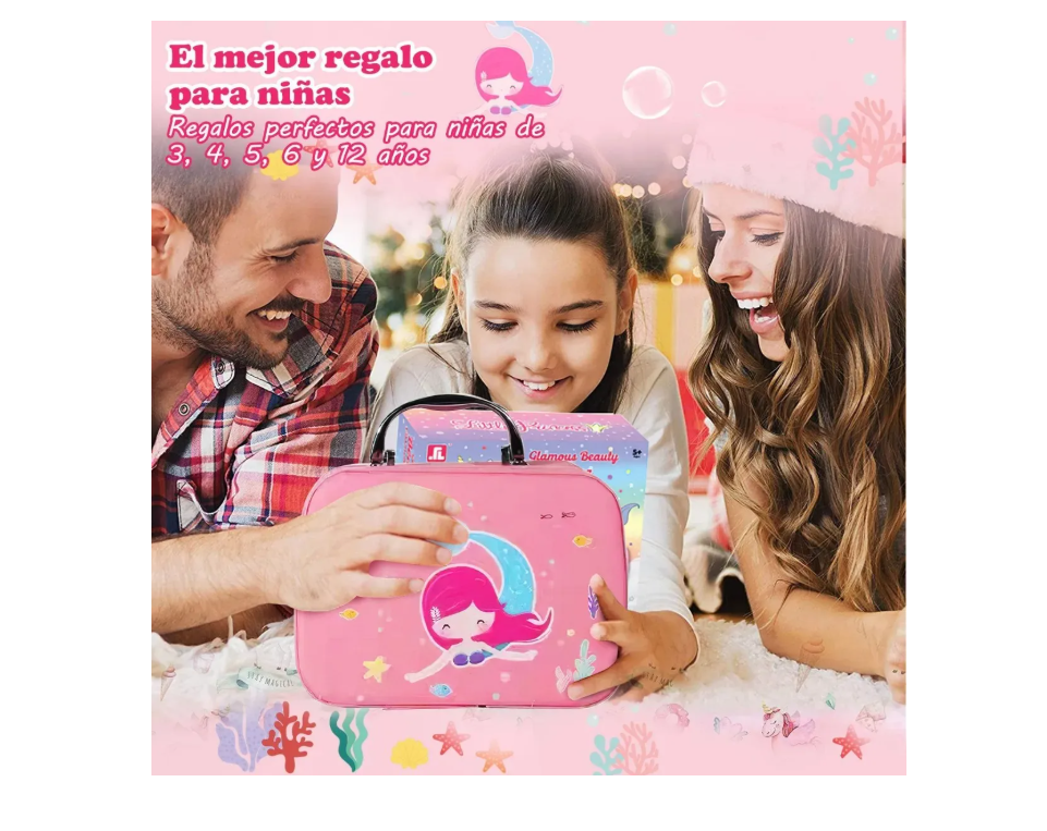 Set Maleta De Maquillaje Niñas 20 Piezas-3