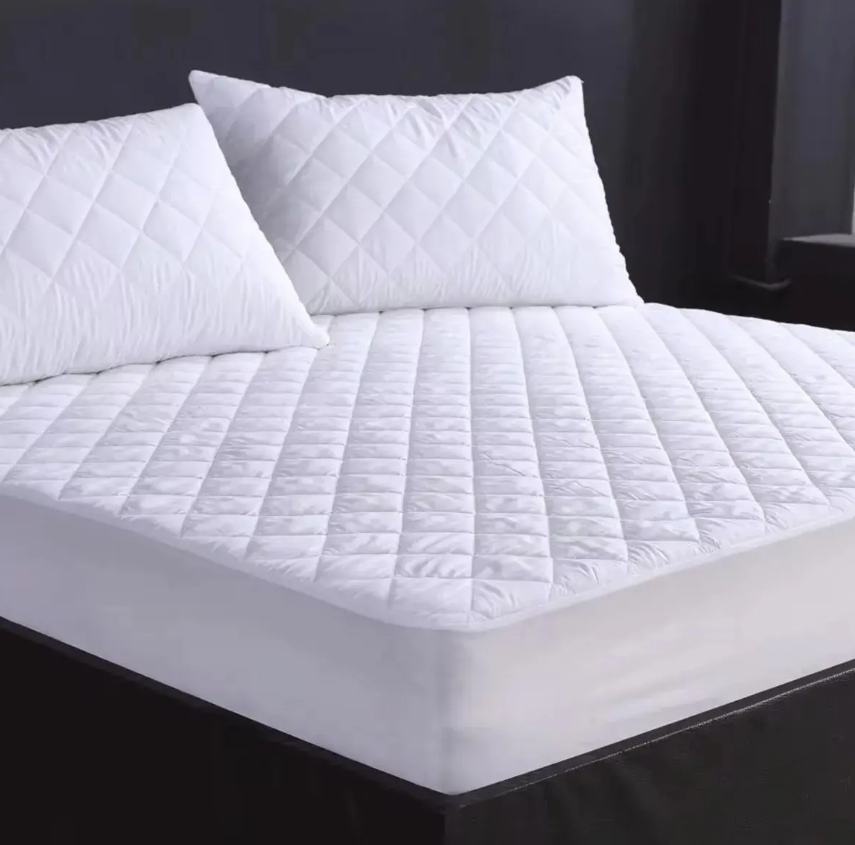 Cubre Colch n Impermeable 2 Plazas 2 Fundas Almohada-1