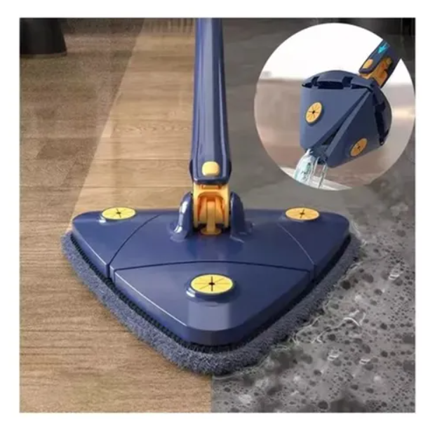 Mopa Trapeador Gira 360° Triangular Escurridor Automatico-3