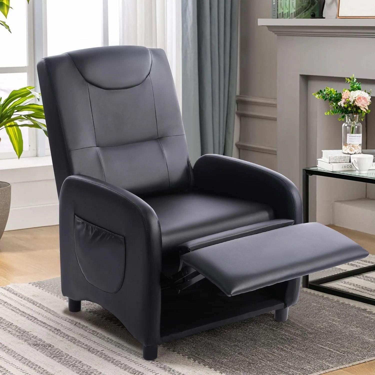 Berger Sillón Reclinable De Lujo Ergonómico 63x102x124 cm-3