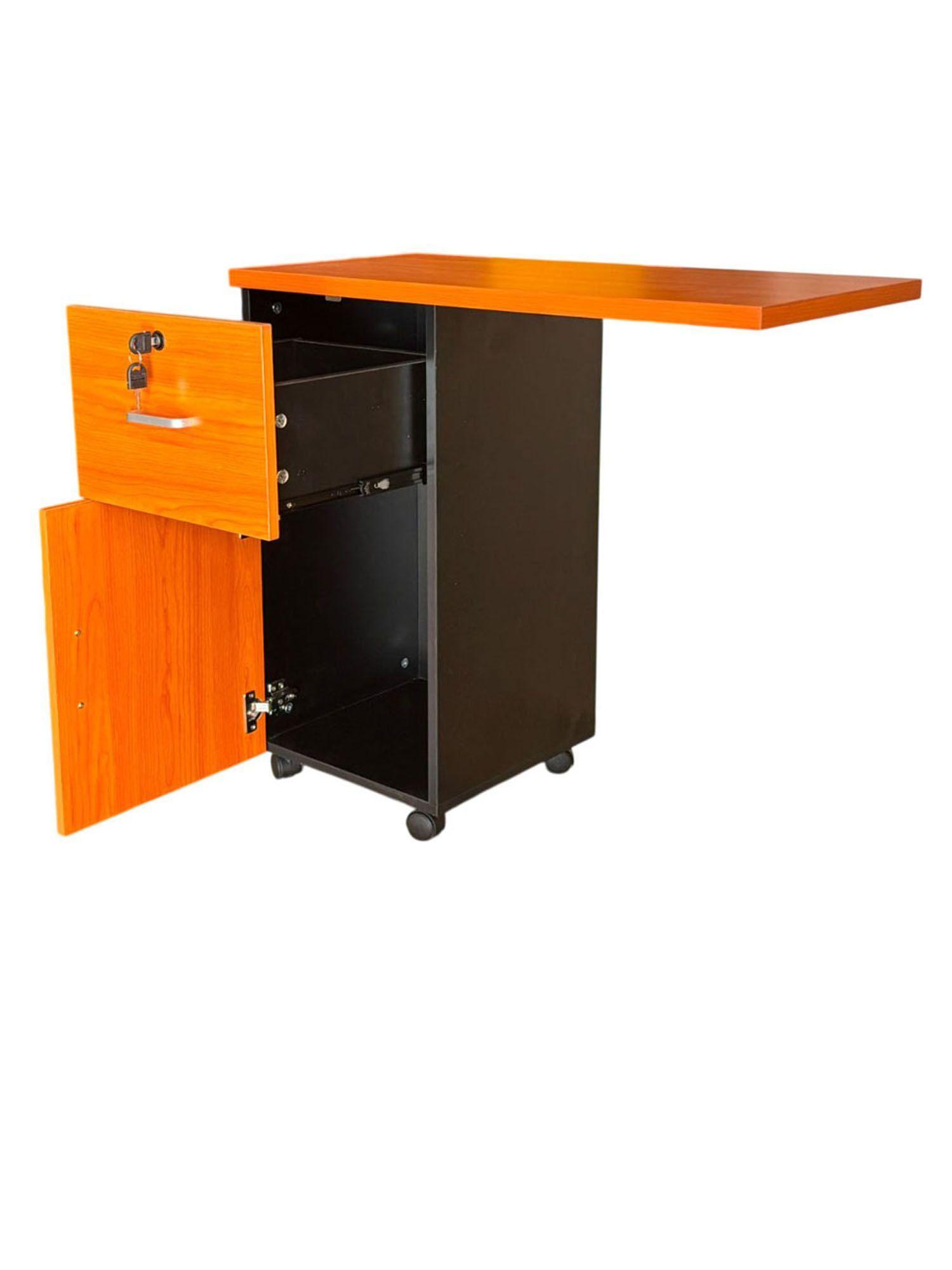 Extensión De Escritorio Con 2 Cajones Y Cerradura Peral-2