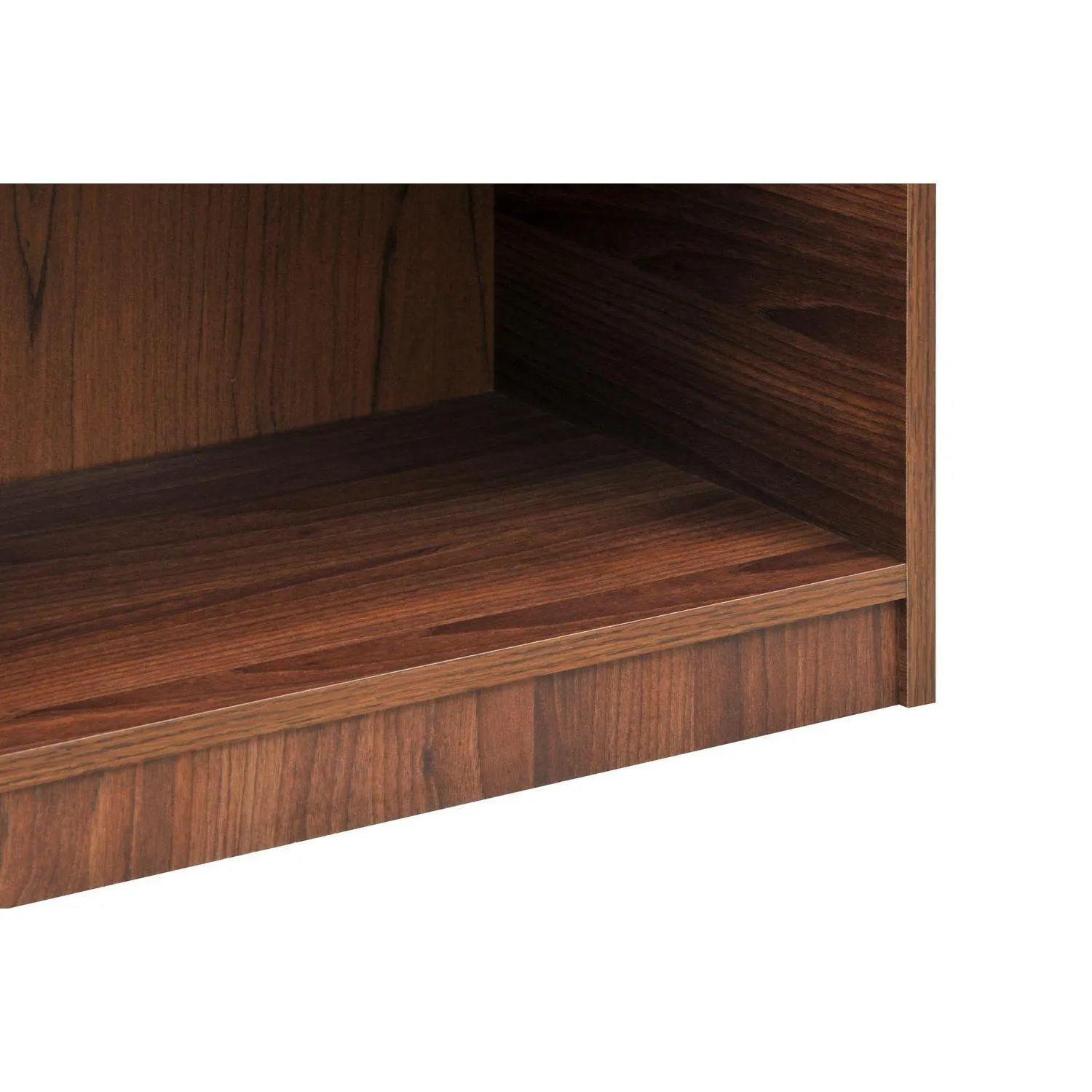 Librero Melamina 6 Niveles 30x60x180 Cm Nogal-2