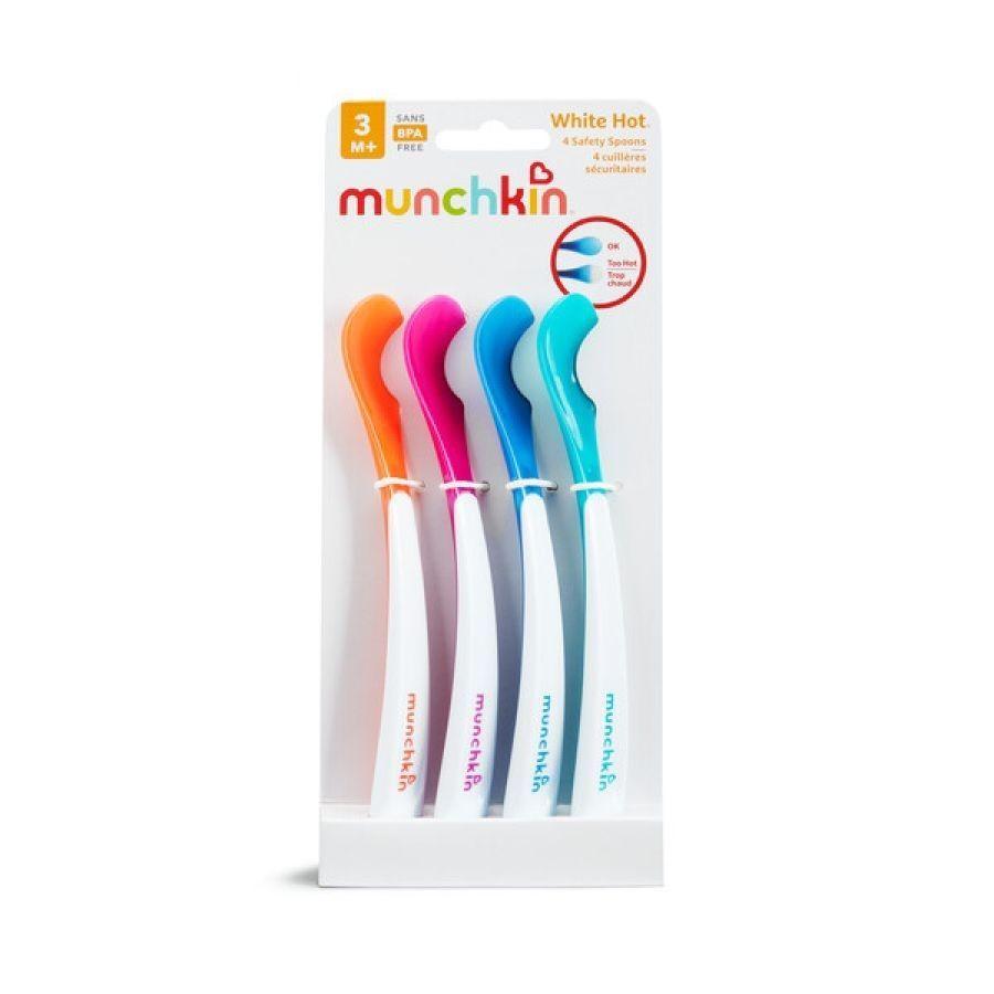 Set 4 Cucharas Con Sensor De Temperatura Munchkin-0