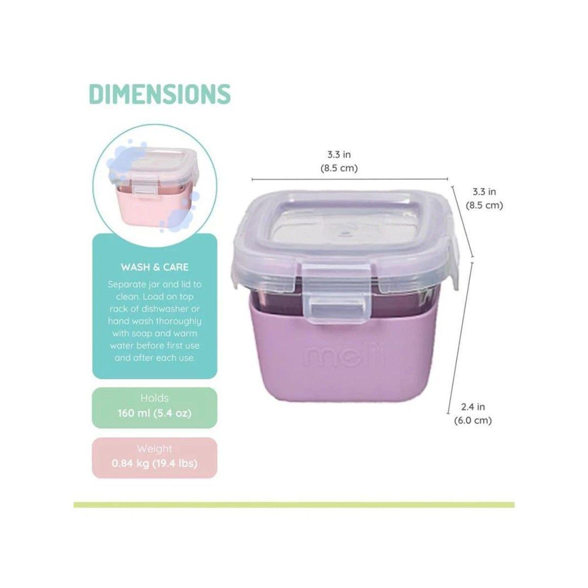 Recipientes De Vidrio 160 ml Melii - Verde-1