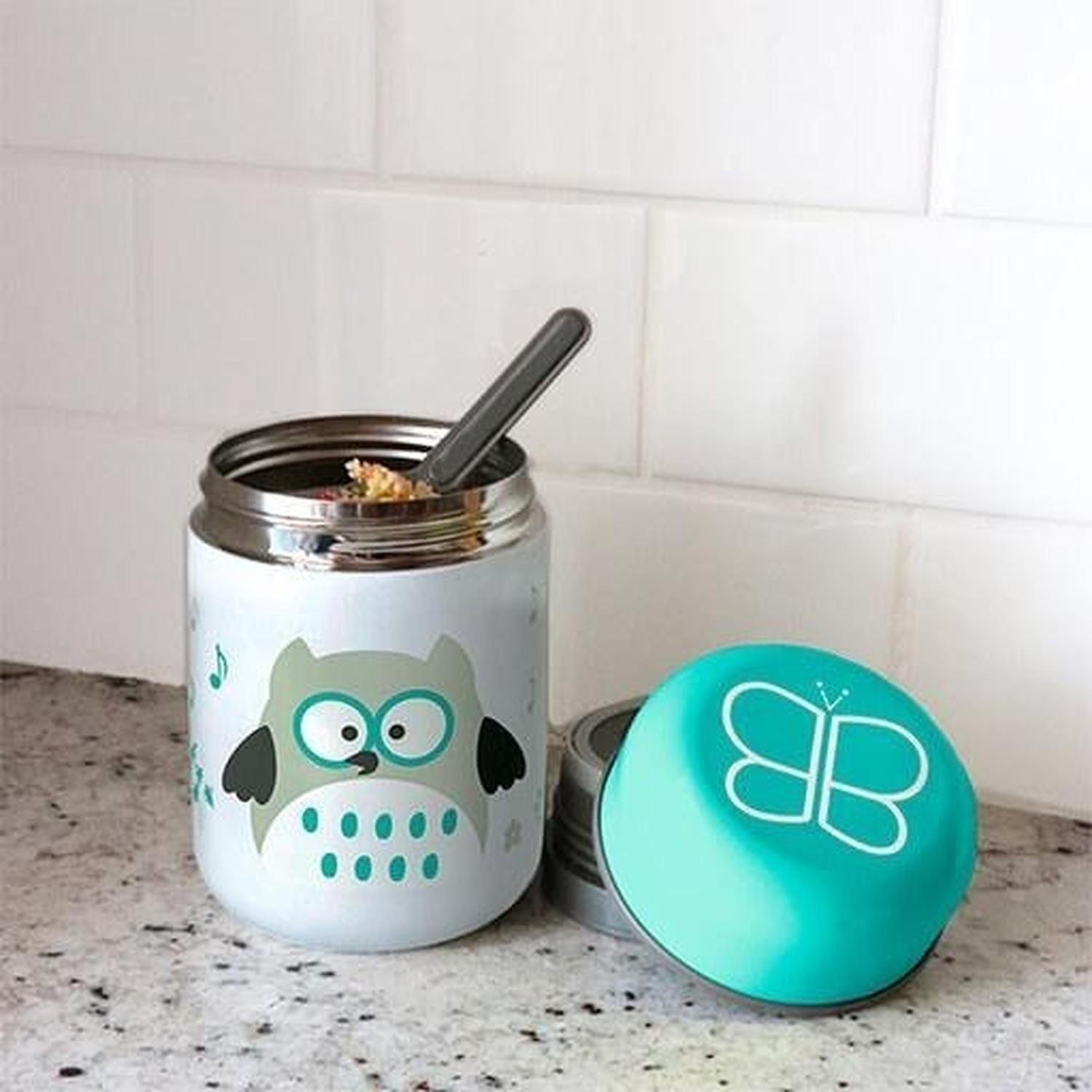 Contenedor Para Comida De Bebés Foöd Bblüv azul-3