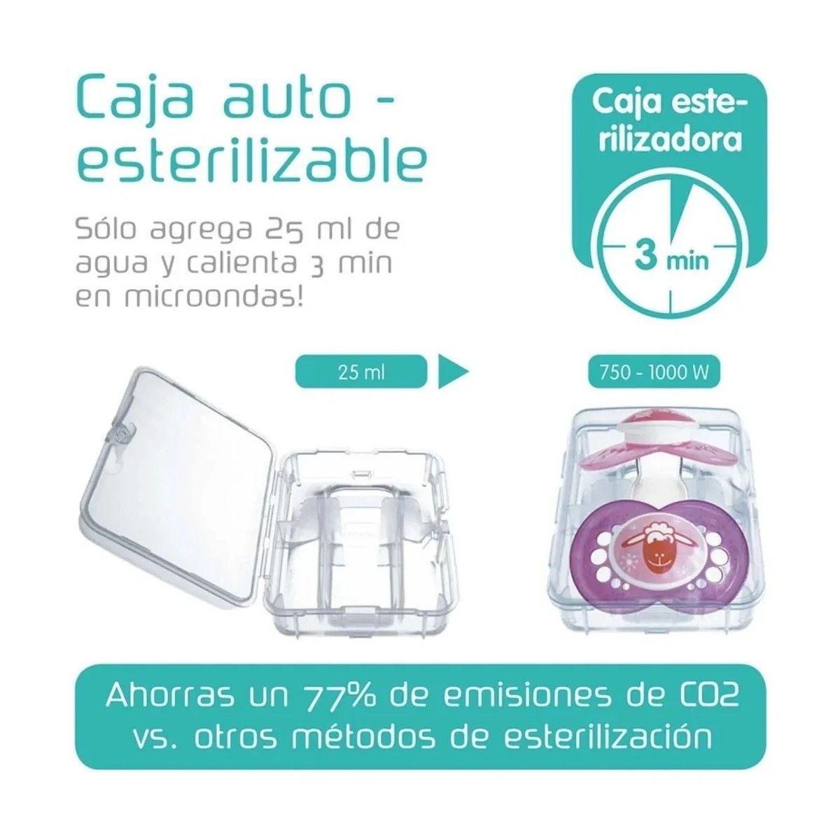 Pack Chupete Silicona Nocturno 16 Meses Mam-2