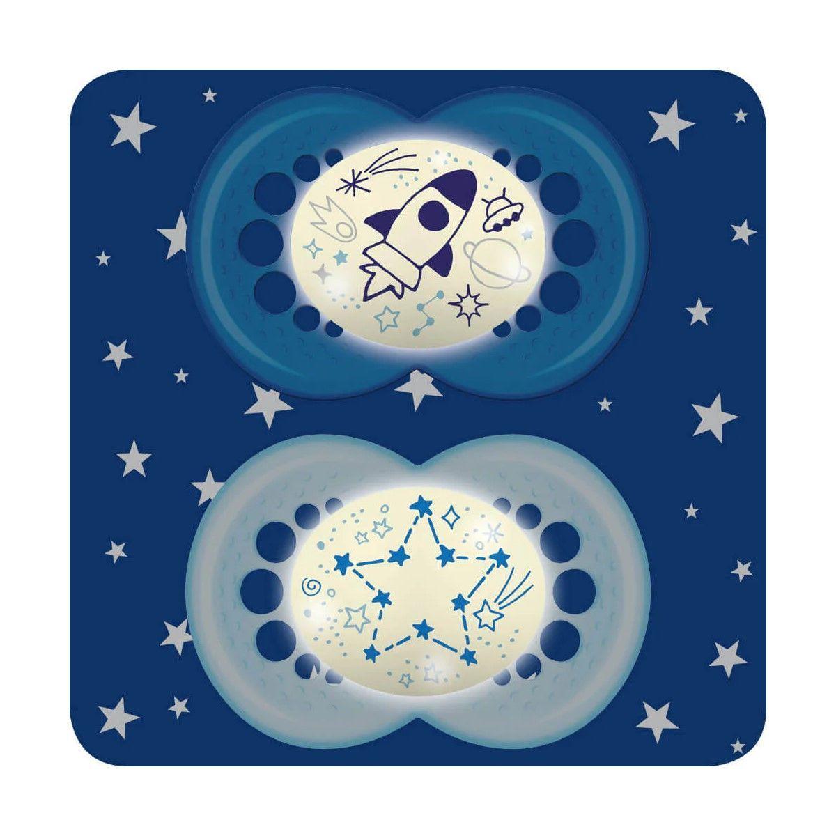 Pack Chupete Silicona Nocturno 16 Meses Mam-5