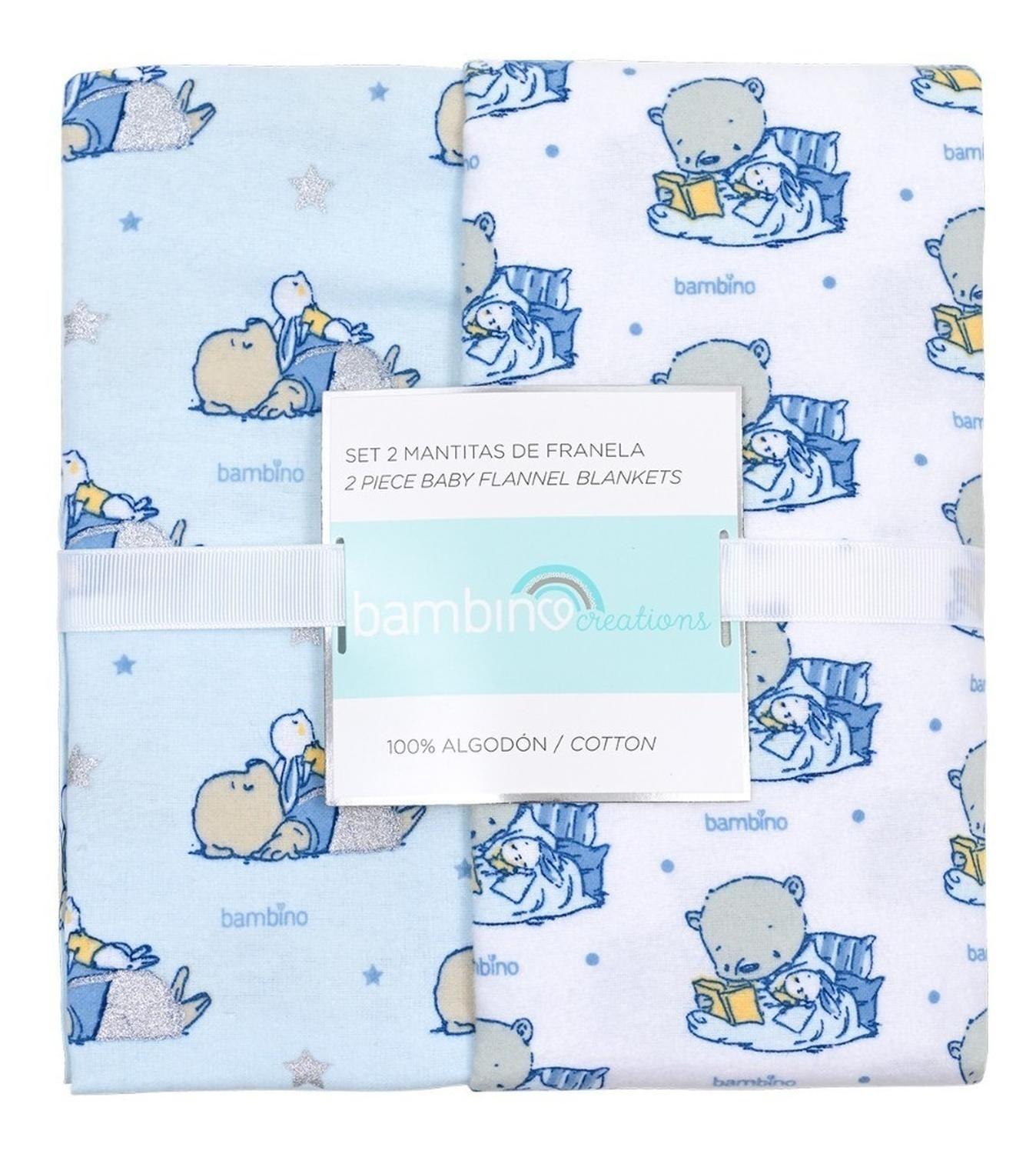 Set Mantitas Para Bebé Bambino Osito-0