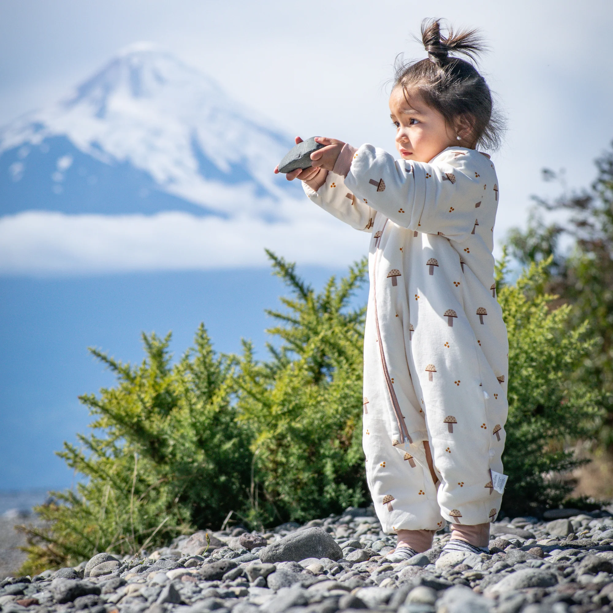 Saquito Para Dormir Enterito Tog 2.5 Honguitos Talla M-3