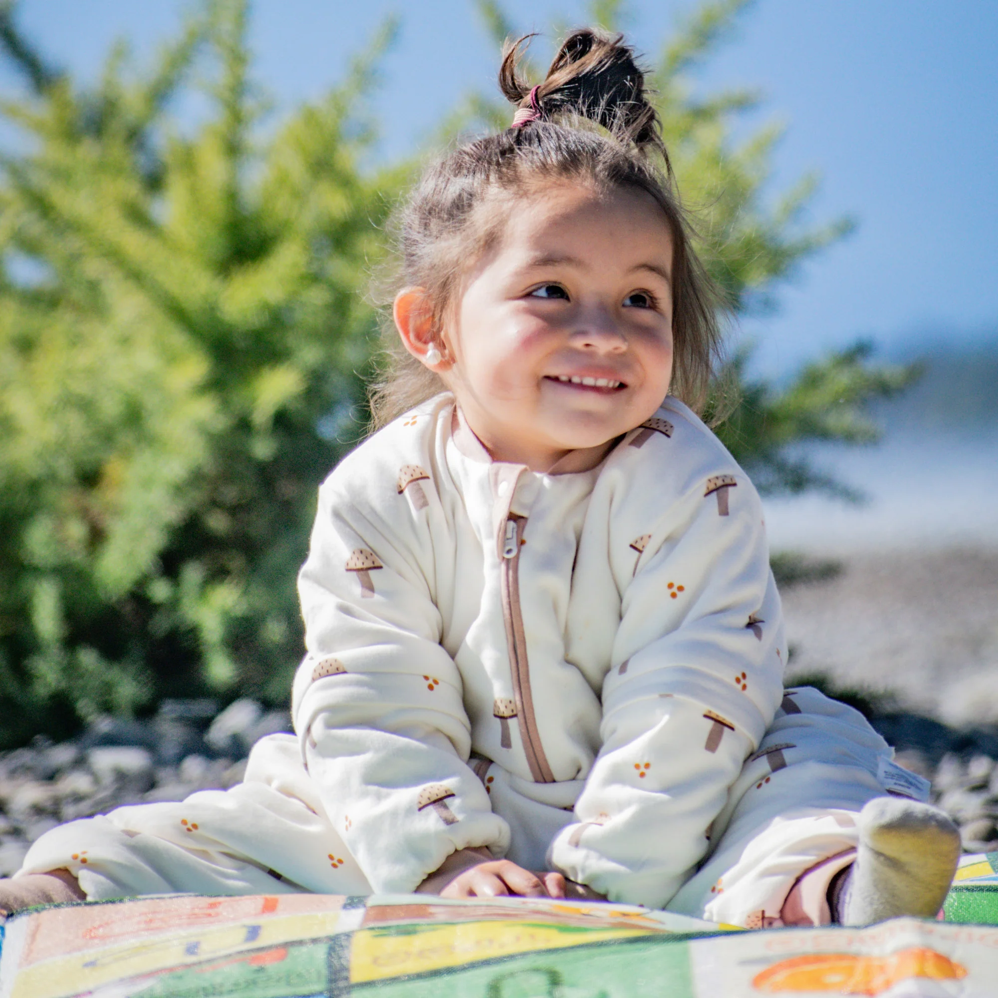 Saquito Para Dormir Enterito Tog 2.5 Honguitos Talla M-4