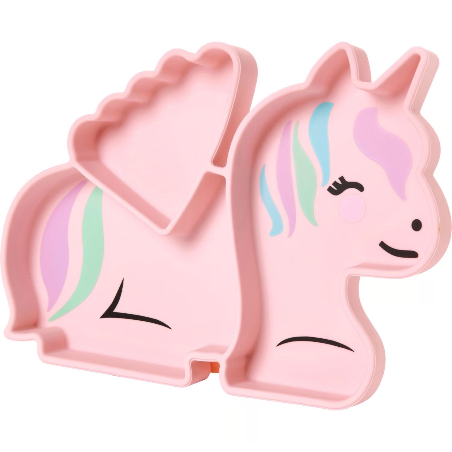 Plato De Silicona Unicornio Melii-0