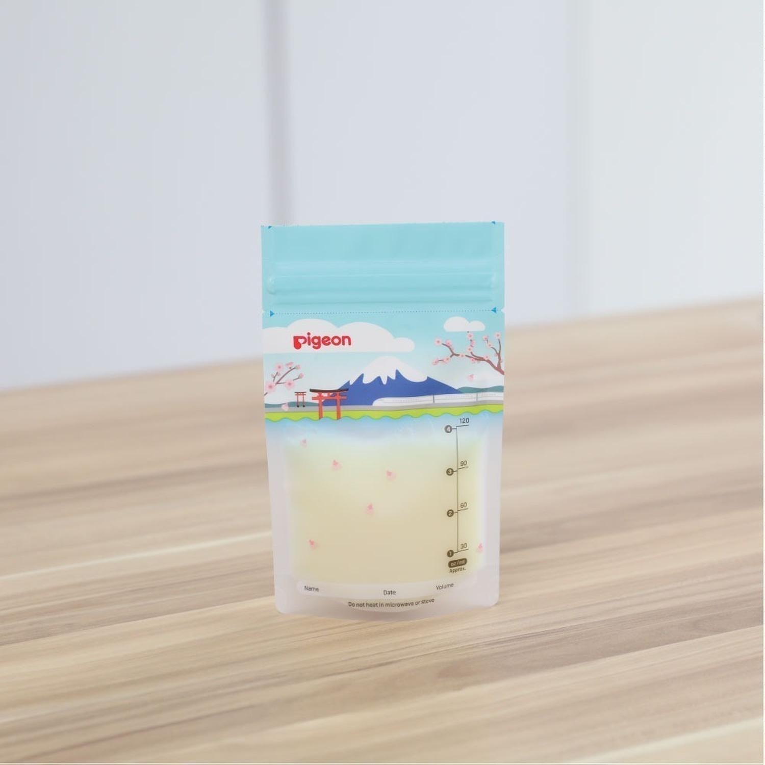 Bolsas Para Almacenar Leche Materna 120 Ml Pigeon-1