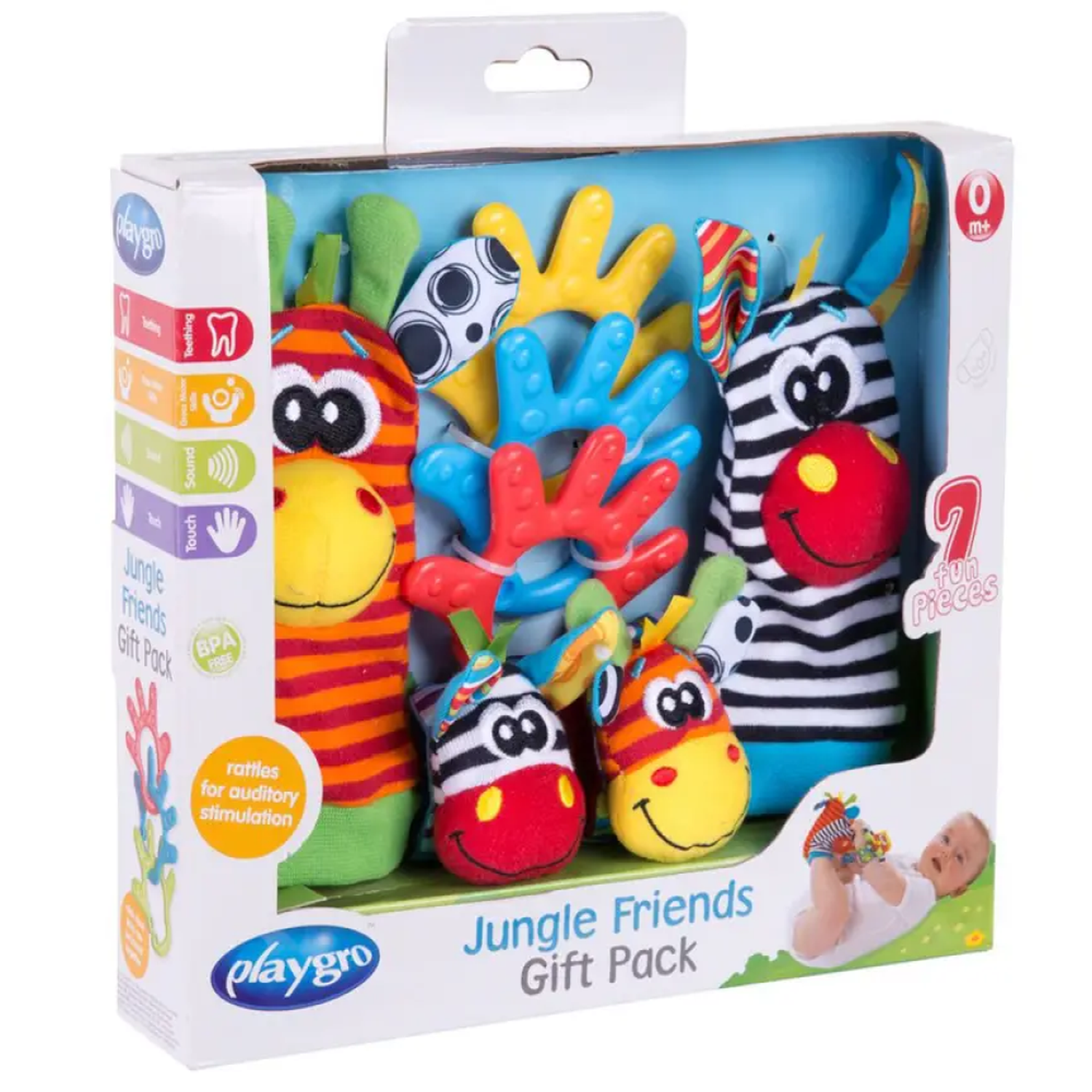 Pack Regalo Amigos de La Jungla Playgro-0