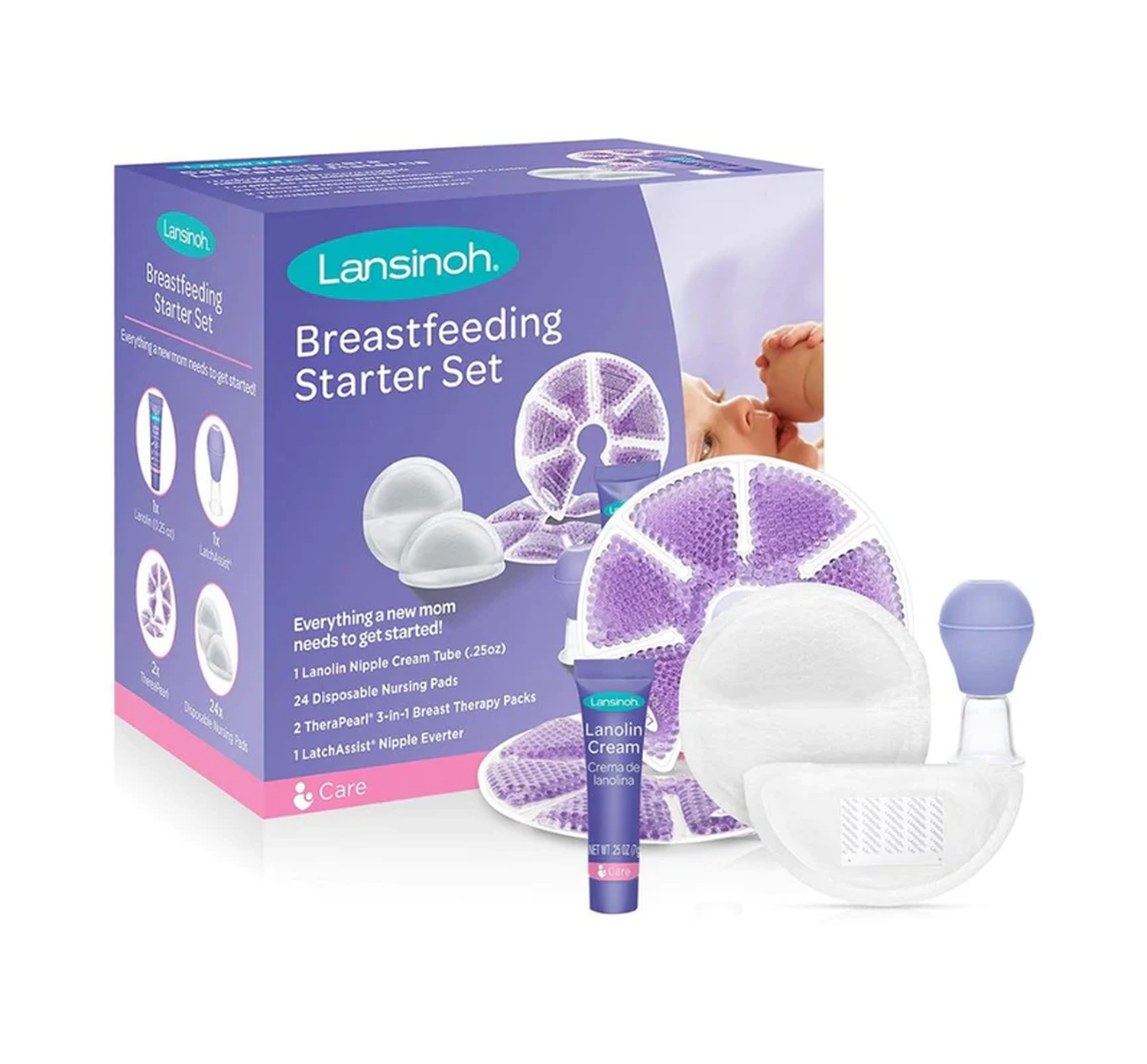 Set Basico Para Lactancia Materna Lansinoh-0