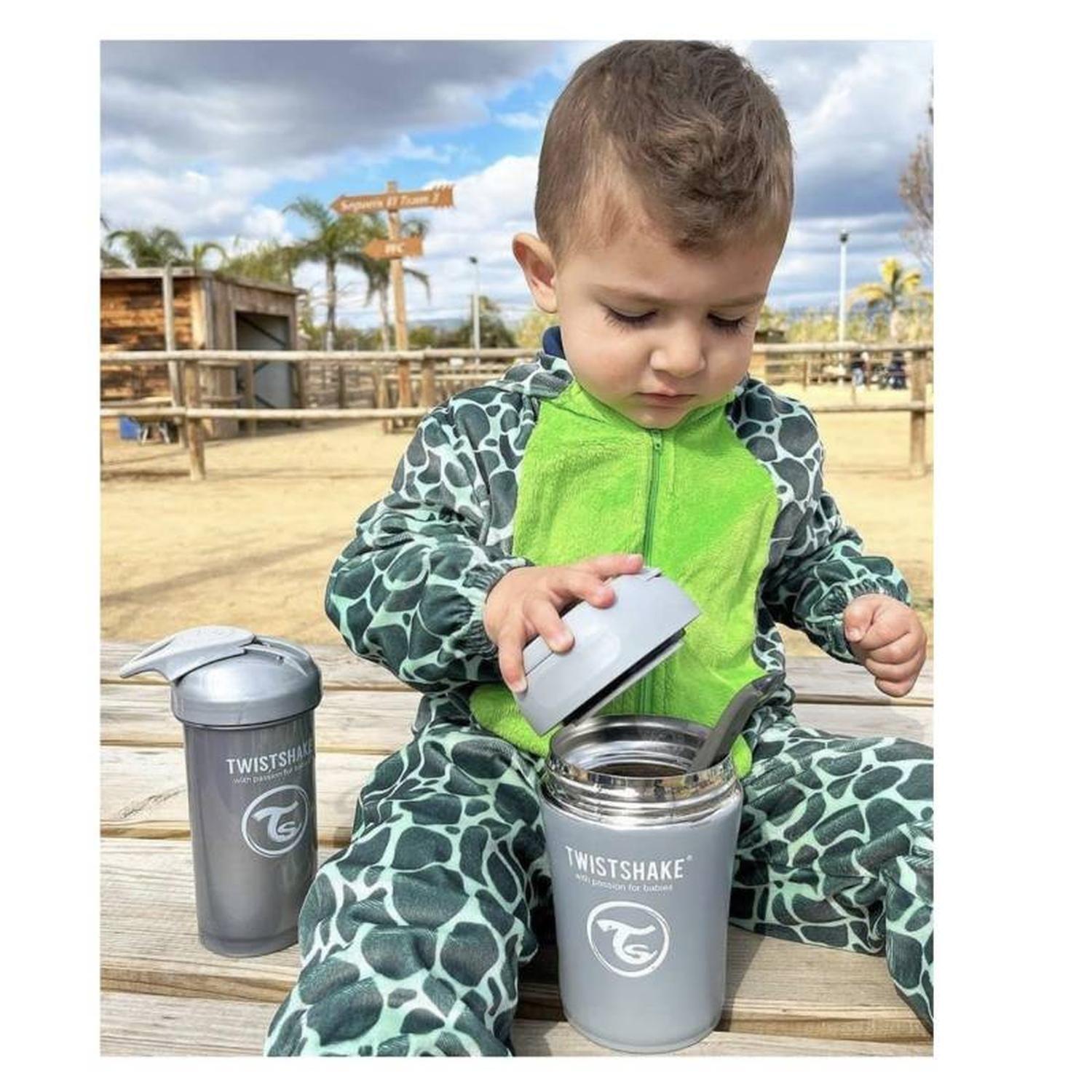 Termo Para Comida Twistshake gris-4