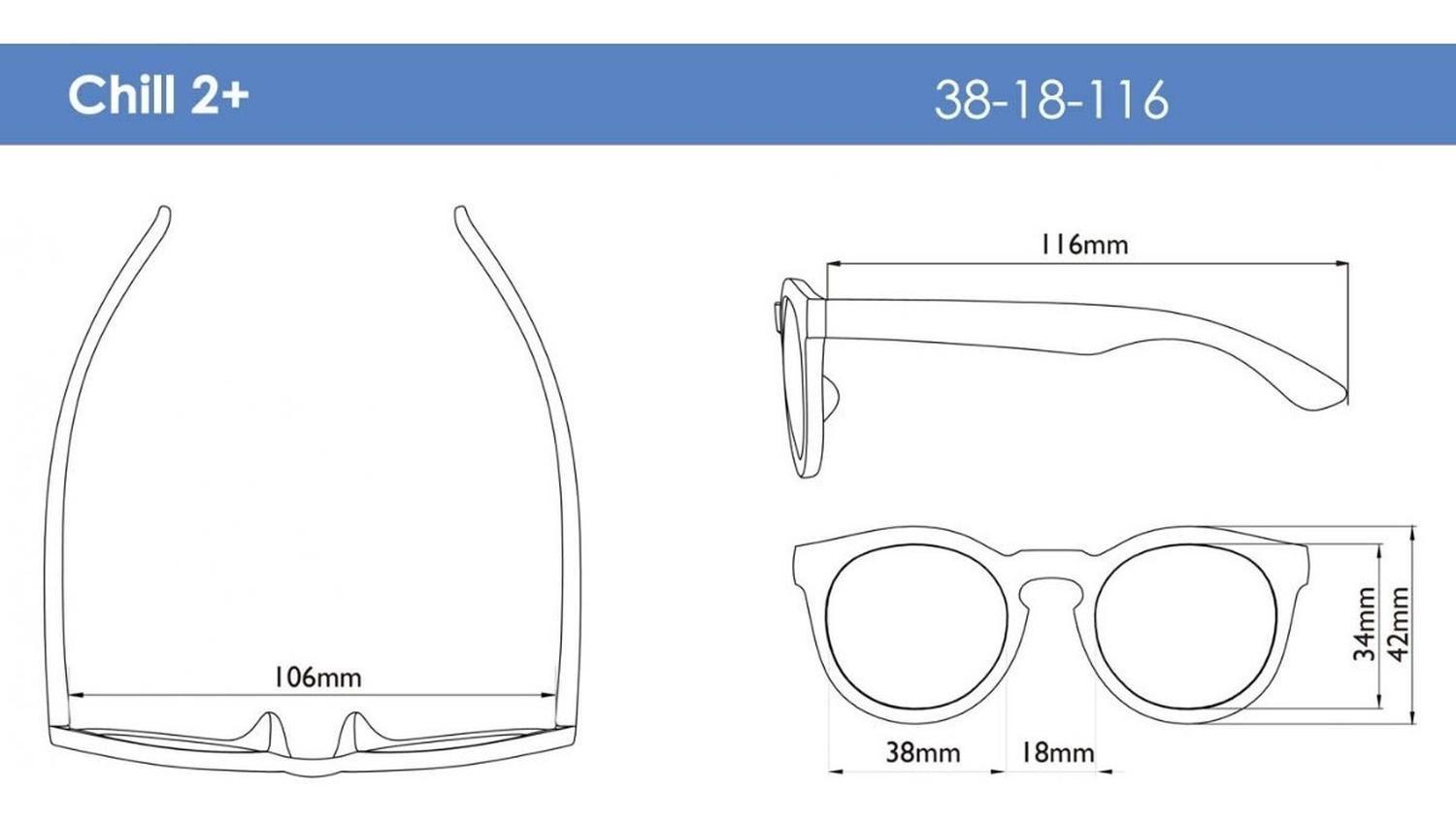 Lentes De Sol Para Niños Chill Talla 2+ Años-2