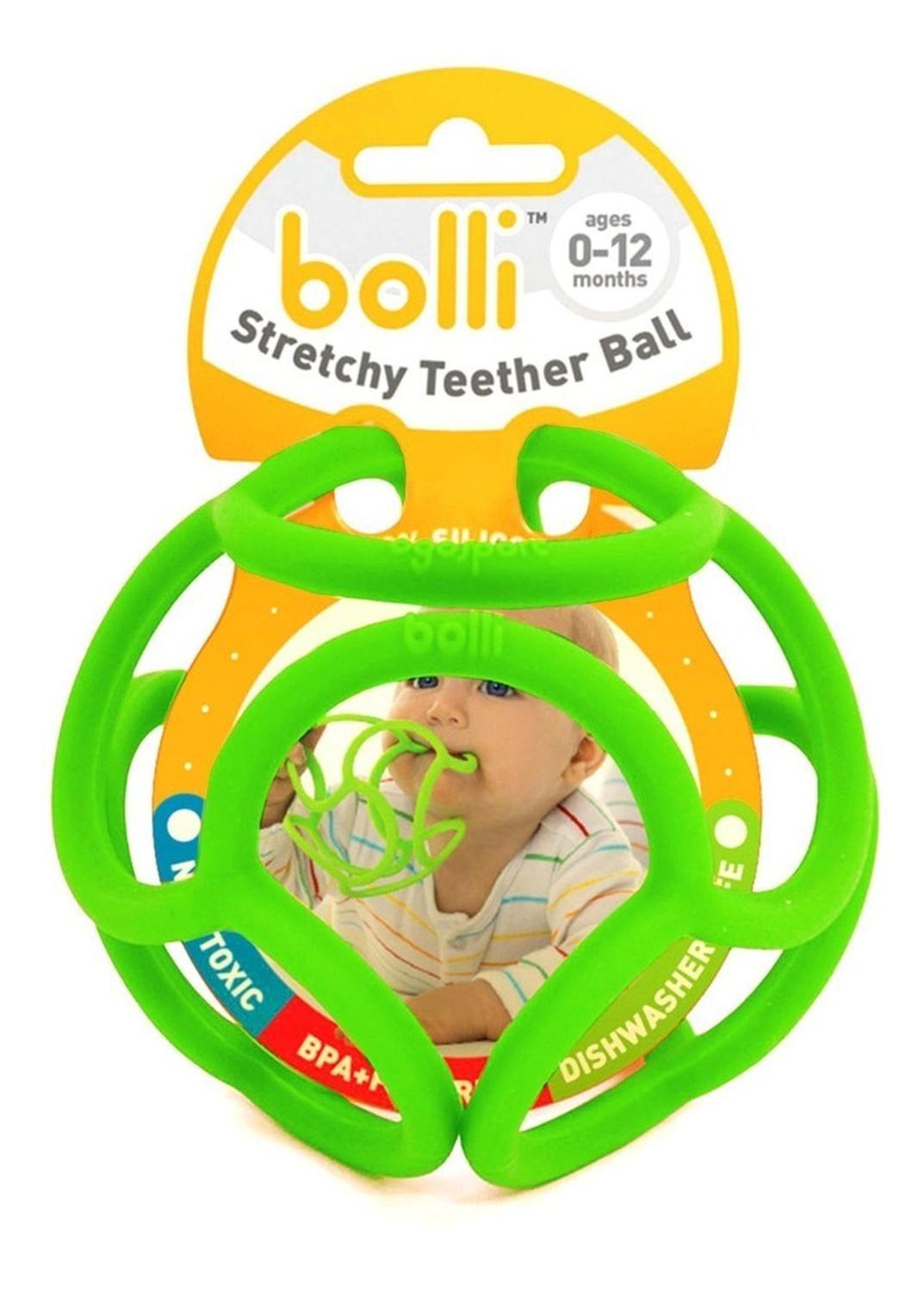 Mordedor Sensorial Bolli verde-0