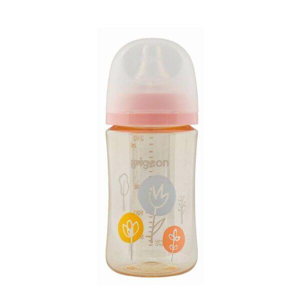 Mamadera Softouch Pigeon PPSU 240 ml Flower-2