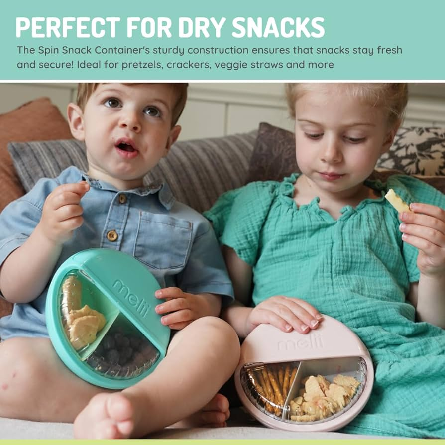 Contenedor de Snack Spin Melii – Aqua-1