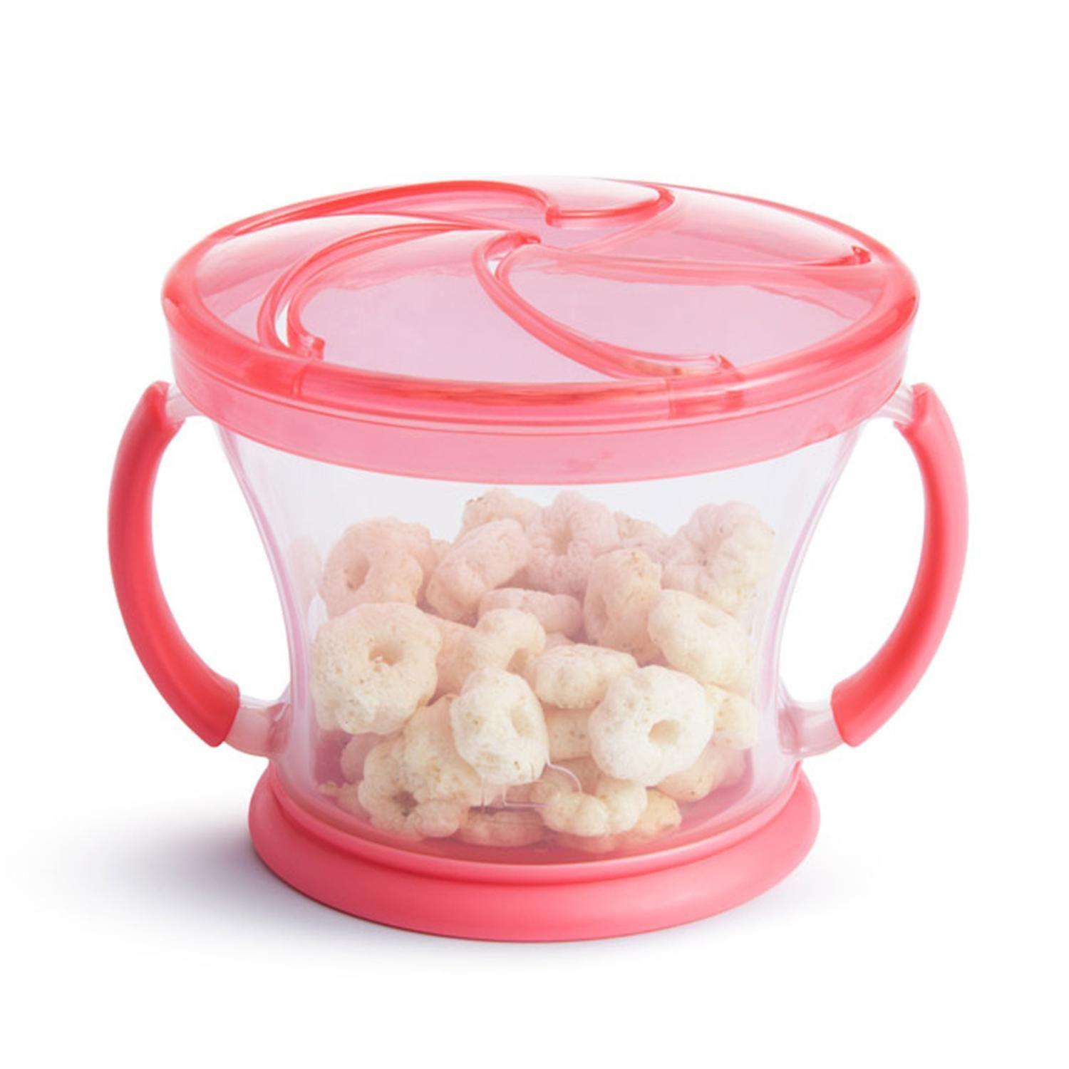 Pocillo Snack Catcher Munchkin rosa-2