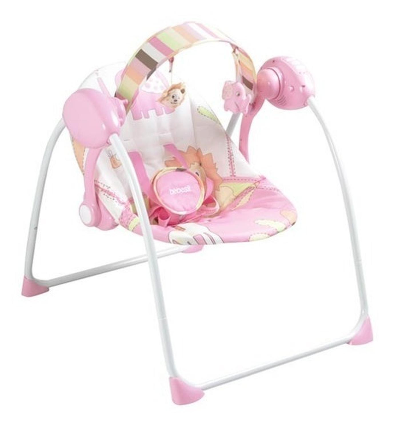 Silla Nido Mecedora Mimo Bebesit rosa-1