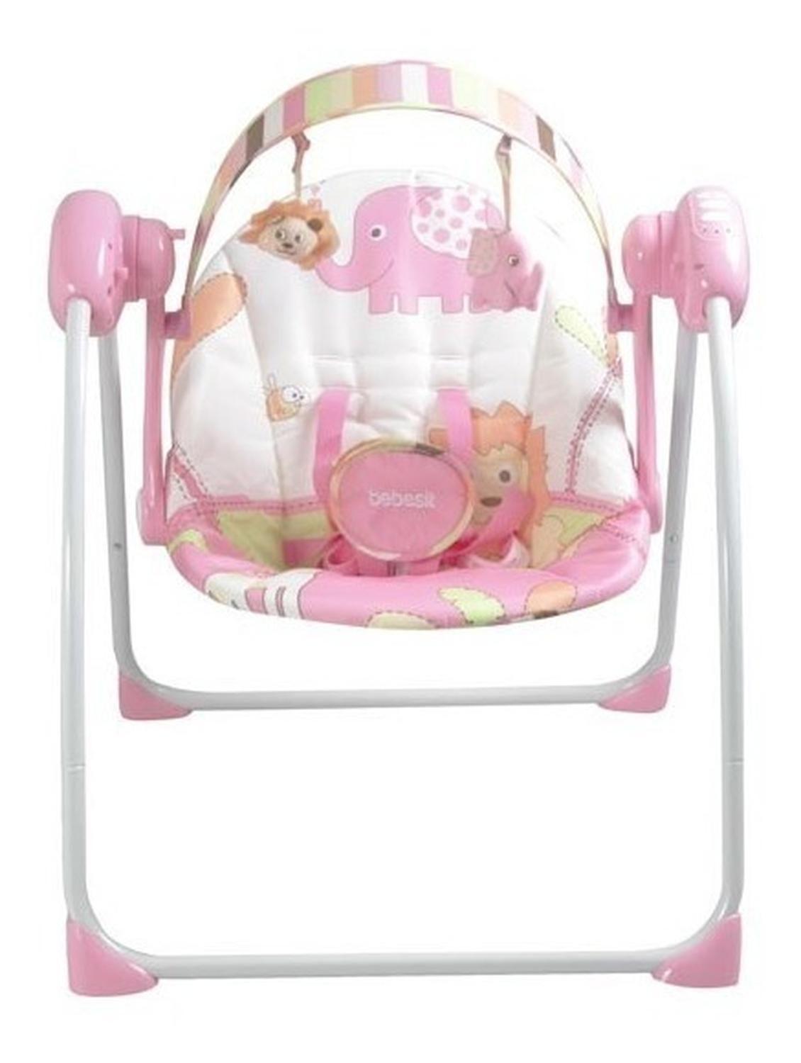 Silla Nido Mecedora Mimo Bebesit rosa-0