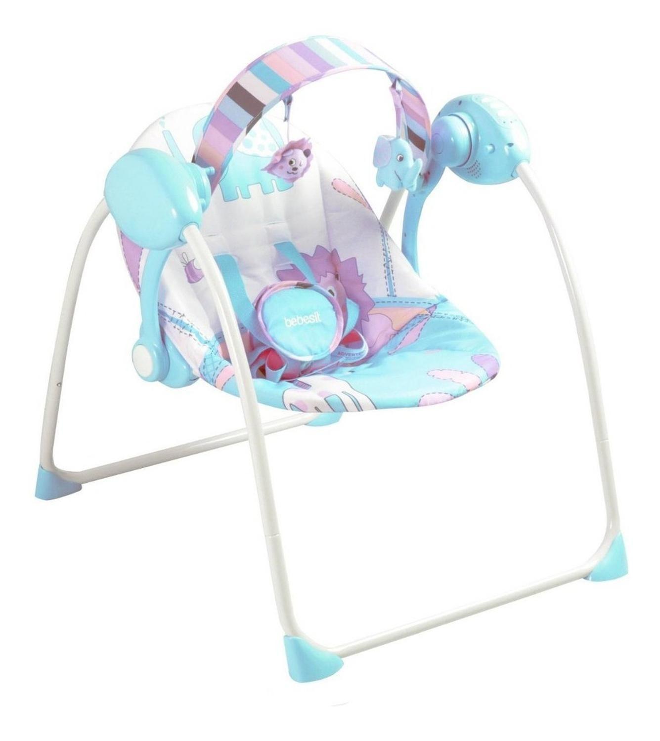 Silla Nido Mecedora Mimo Bebesit celeste-1