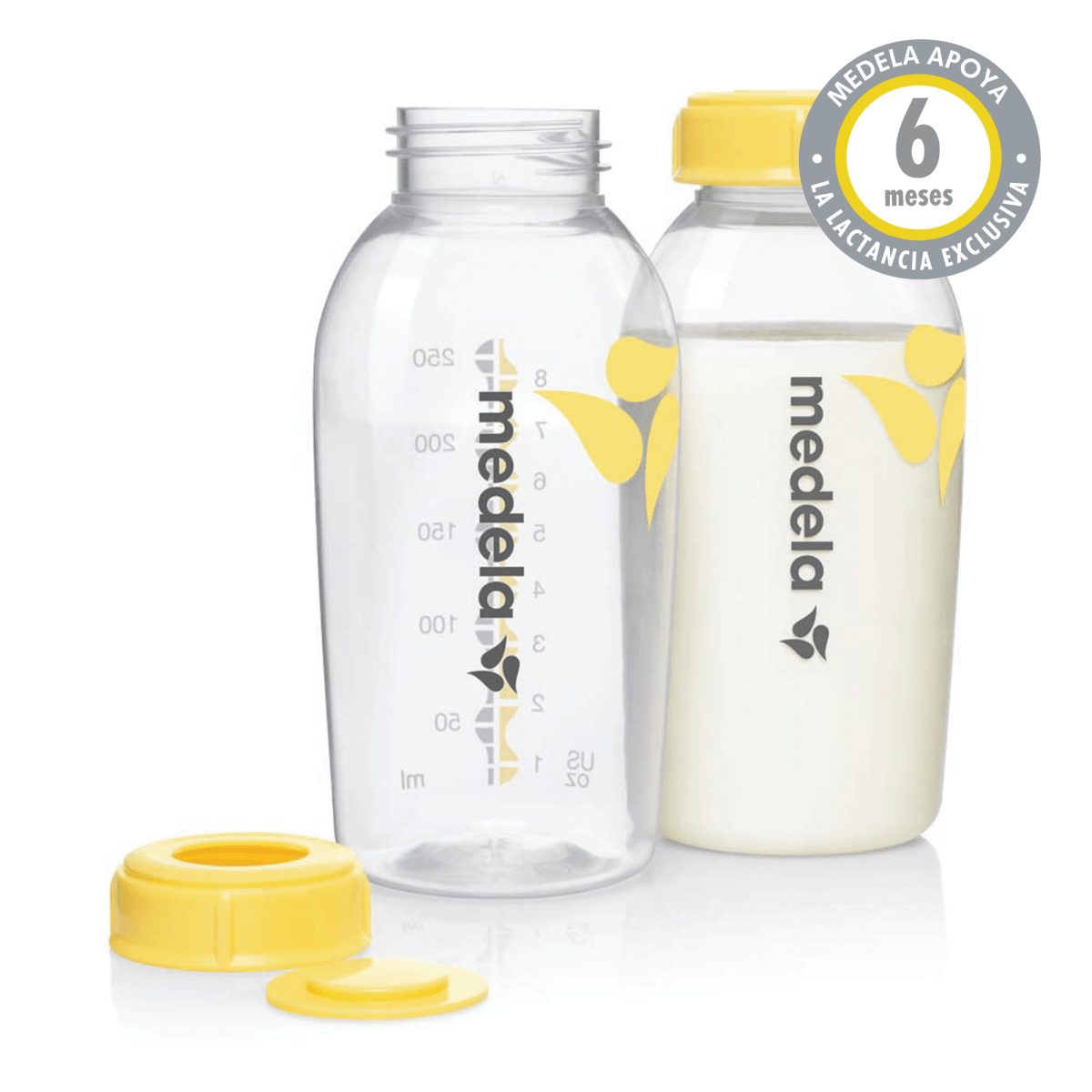 Botellas De Almacenamiento De Leche 250ml Medela-0