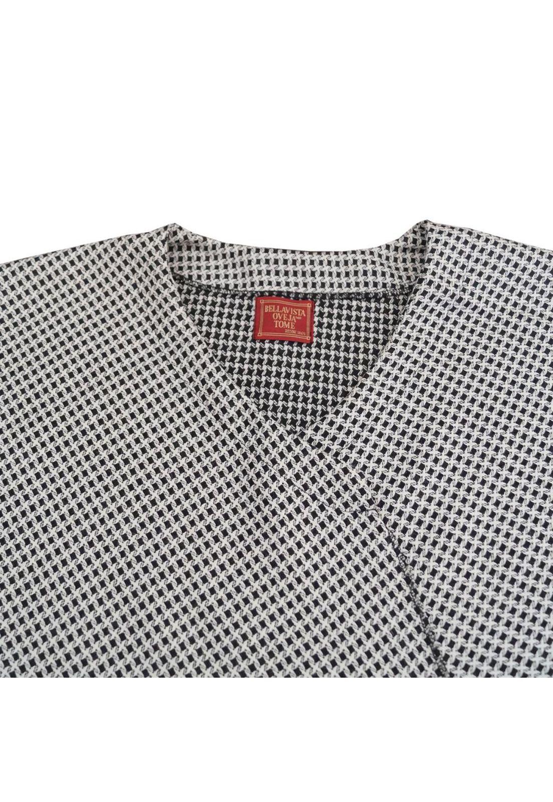 Ruana Unisex 100% Lana - Crudo-2