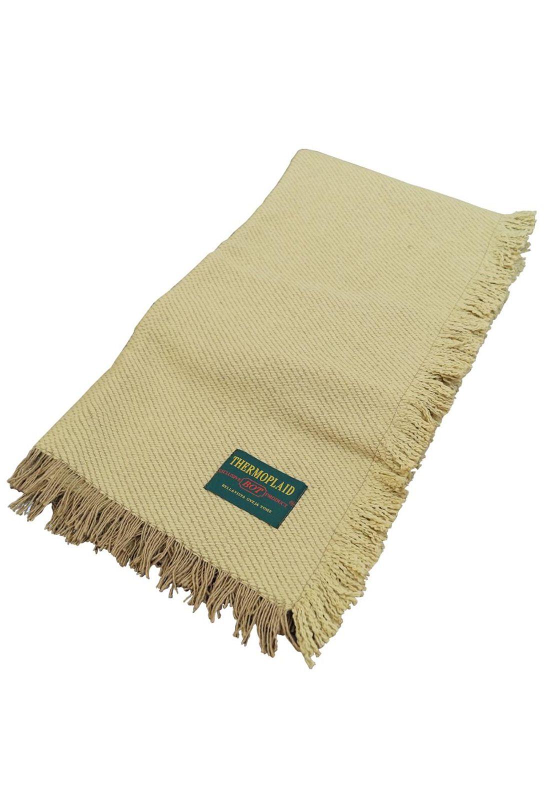 Chalón 100% Lana 155x160 cm - Ocre-2