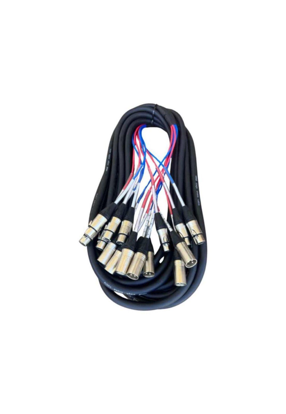Snake Multipar 8 canales 6 mt Stagelab CLSN-8XMXF6-1