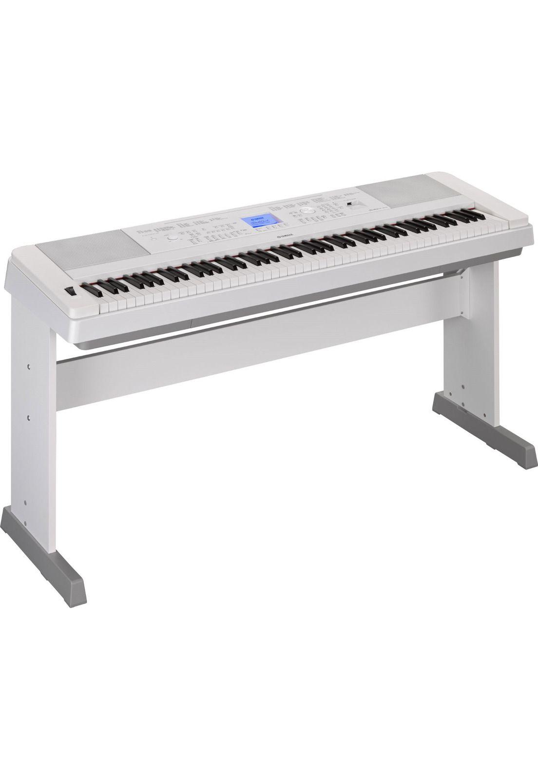 Piano digital Yamaha DGX-660 White-0
