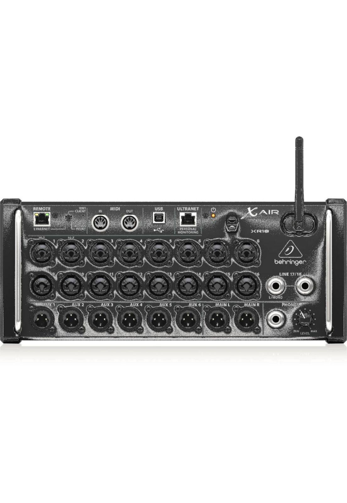Mixer digital 18 canales Behringer XR18-1