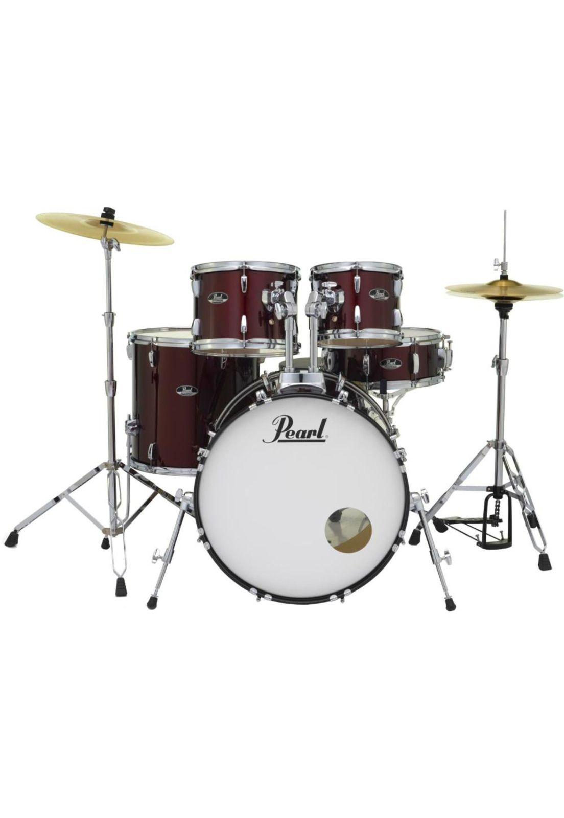 Bateria Acustica Pearl Roadshow 525 SC/C Red Wine-0