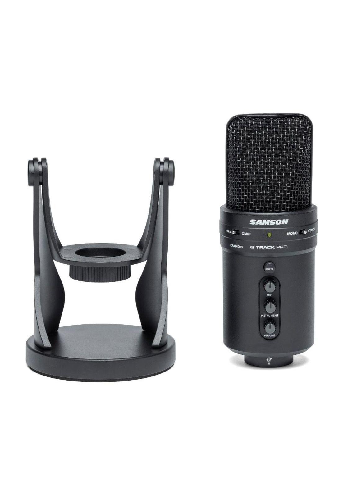 Microfono Condensador USB Samson G-TRACK PRO-3