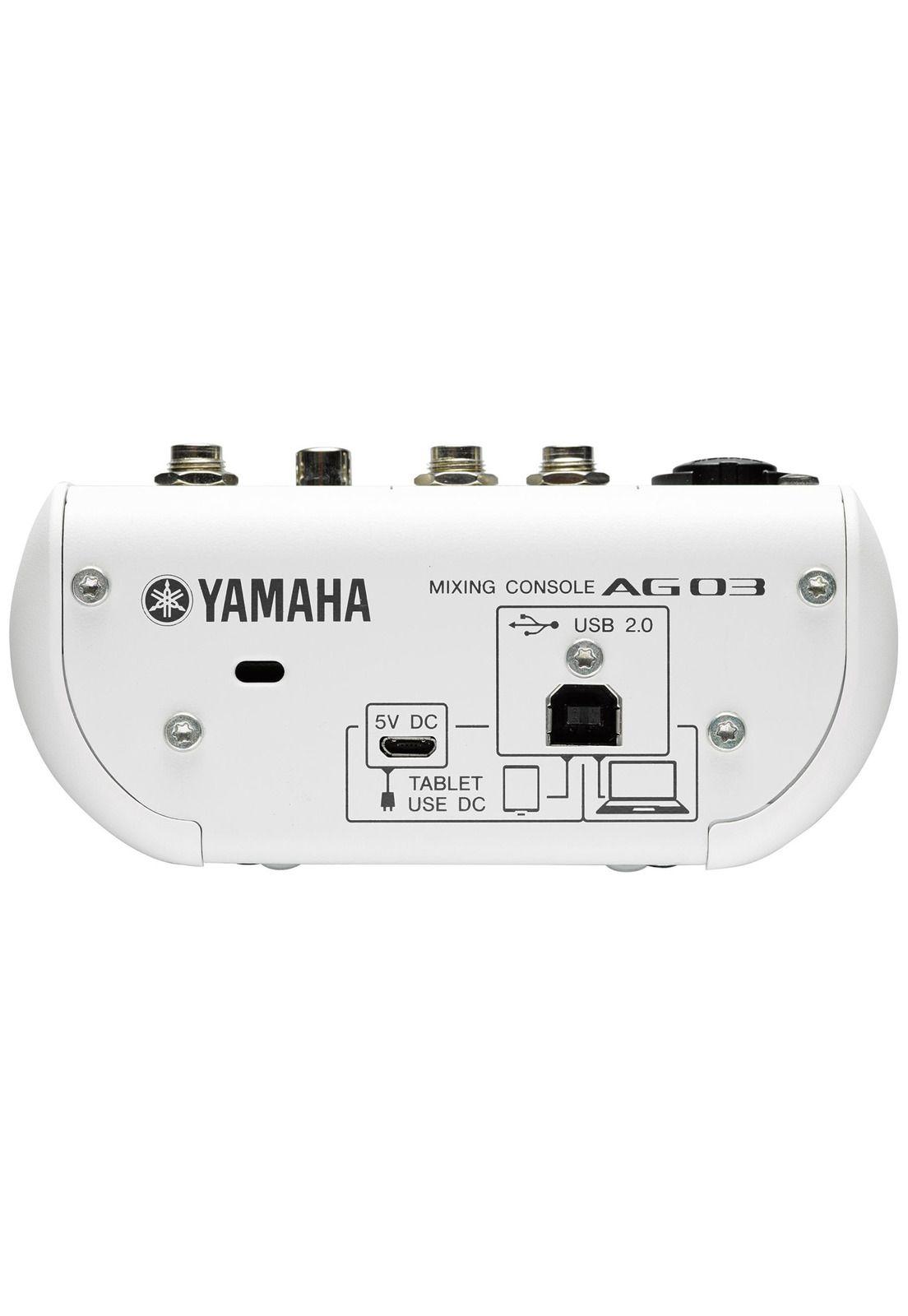 Mixer Analogo con Interfaz USB Yamaha AG03-3