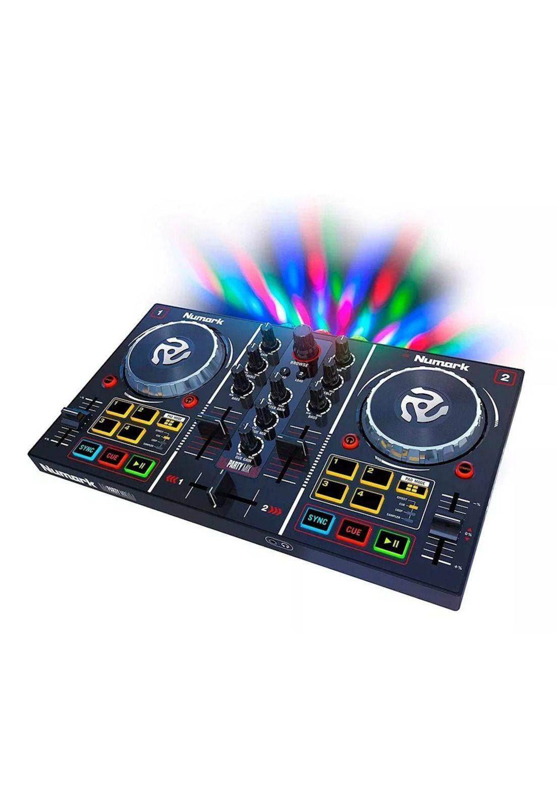 Mini Controlador de DJ Numark Party Mix-0