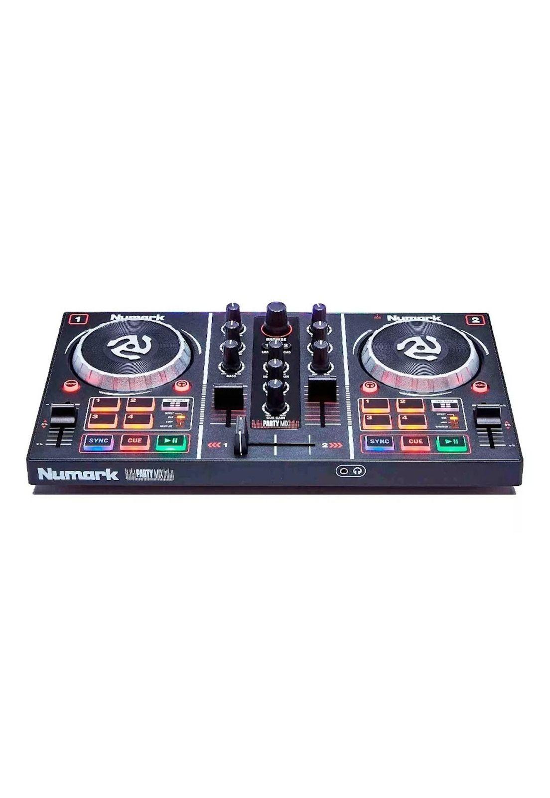 Mini Controlador de DJ Numark Party Mix-1
