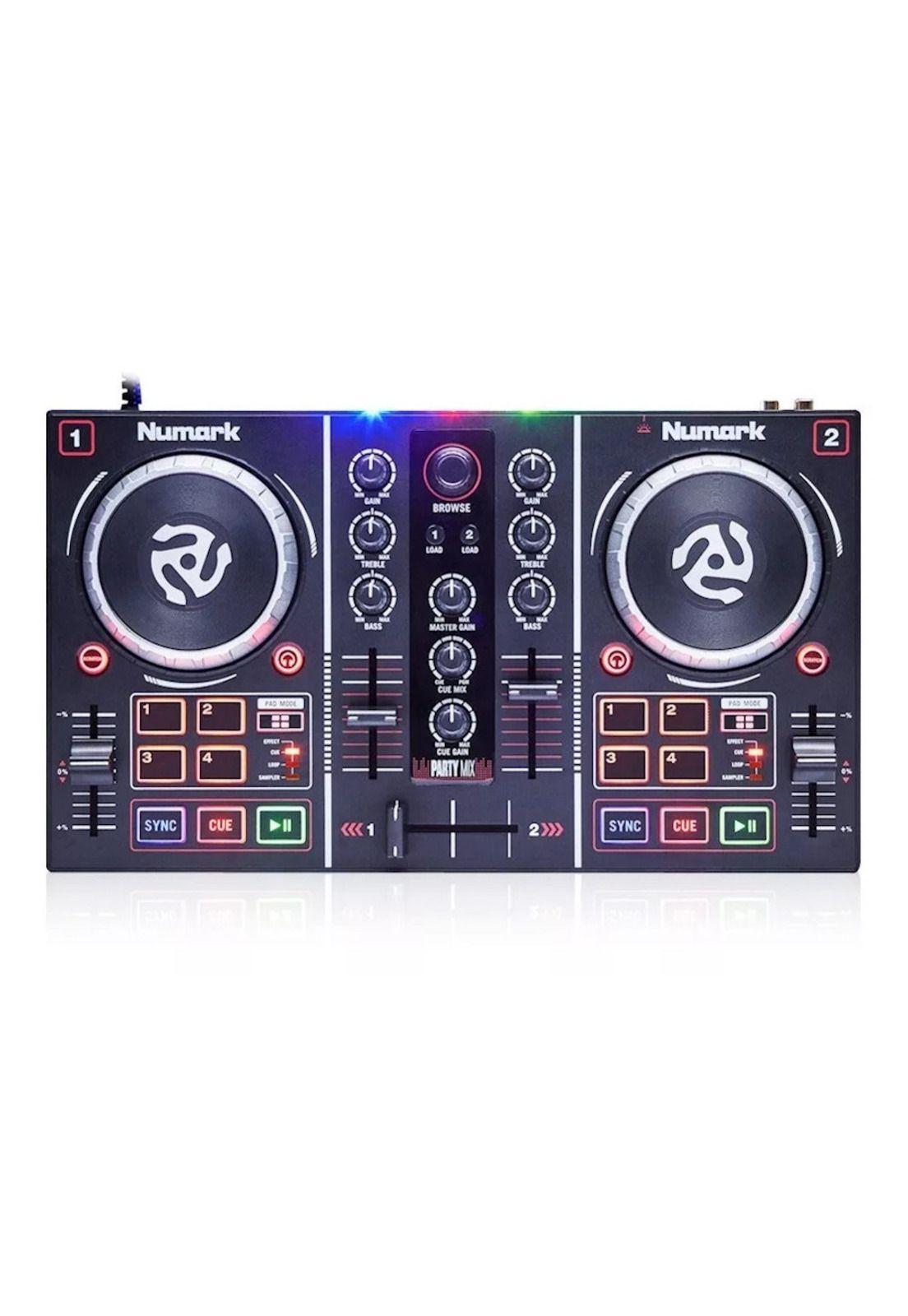 Mini Controlador de DJ Numark Party Mix-2